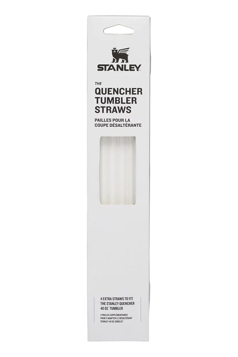Stanley zestaw słomek FlowState 34 cm 4-pack kolor transparentny