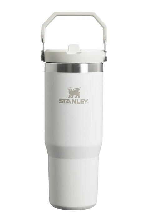Stanley termosz bögre The IceFlow™ Flip Straw 2.0 Tumbler 0,89 l fehér