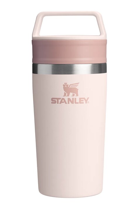 Ισοθερμική κούπα Stanley The Café-To-Go Travel Mug 0,35 l χρώμα: ροζ