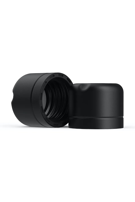 Uzáver na fľašu Memobottle Matte Black Lid čierna farba