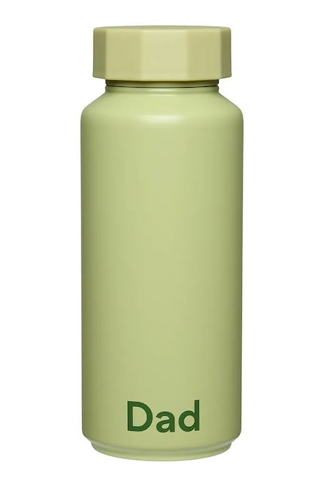 Termo fľaša Design Letters Tone On Tone 0,5 L zelená farba