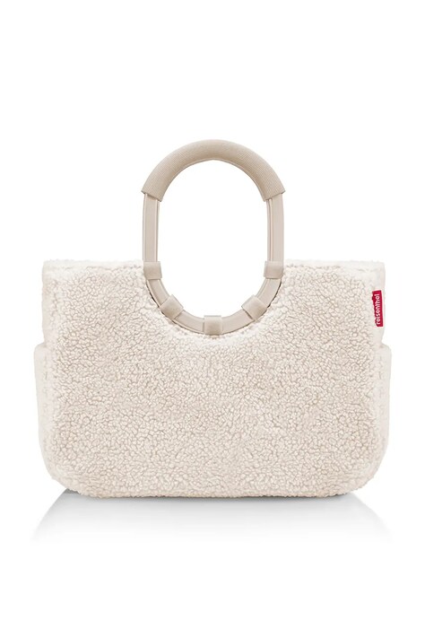 Reisenthel torba na zakupy Loopshopper M/12 L kolor beżowy