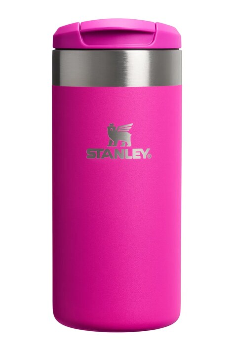 Stanley kubek termiczny The AeroLight™ Transit Mug 0,35 l kolor różowy