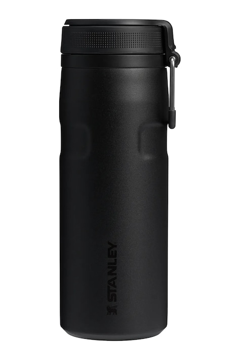 Stanley butelka termiczna The IceFlow™ Bottle Twist Flip 0,47 l kolor czarny