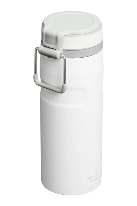 Stanley kubek termiczny The IceFlow™ Bottle Twist Flip 0,47 l kolor biały