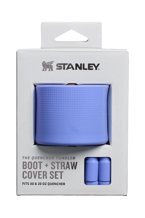 Stanley silikonowe akcesoria do kubka Quencher Boot + Straw Topper 0,89 L i 0,59 L kolor fioletowy