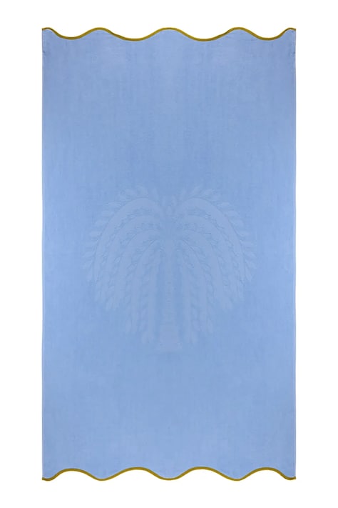 Olivier Desforges ręcznik plażowy bawełniany HYERES Azur 100 x 170 cm 1068842