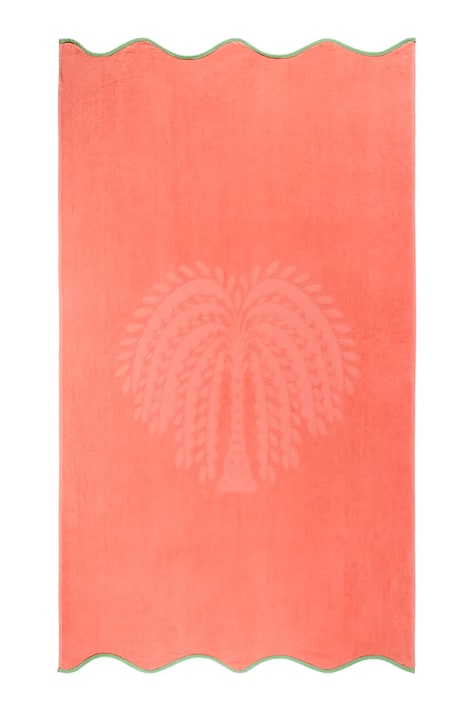 Olivier Desforges ręcznik plażowy z materiału tekstylnego HYERES Corail 100 x 170 cm 1068841