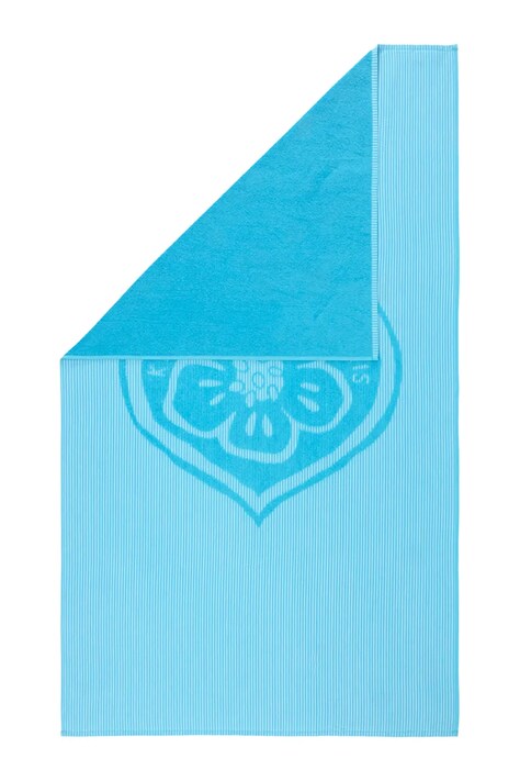 Kenzo prosop de plajă din bumbac KHEART Turquoise 90 x 160 cm 1063059