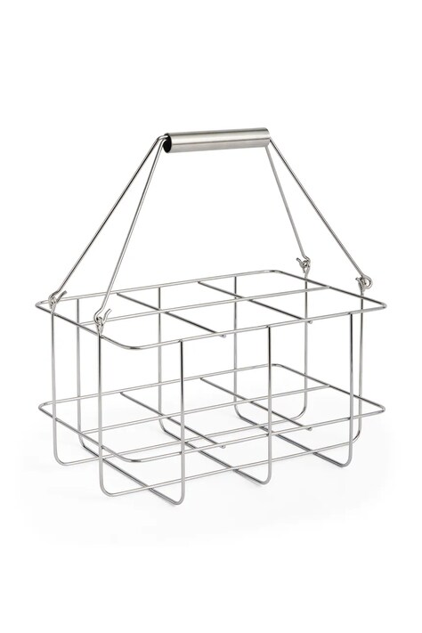 HAY koszyk na butelki ze stali nierdzewnej 33 x 22 x 32,5 cm AE955-A602-AG66