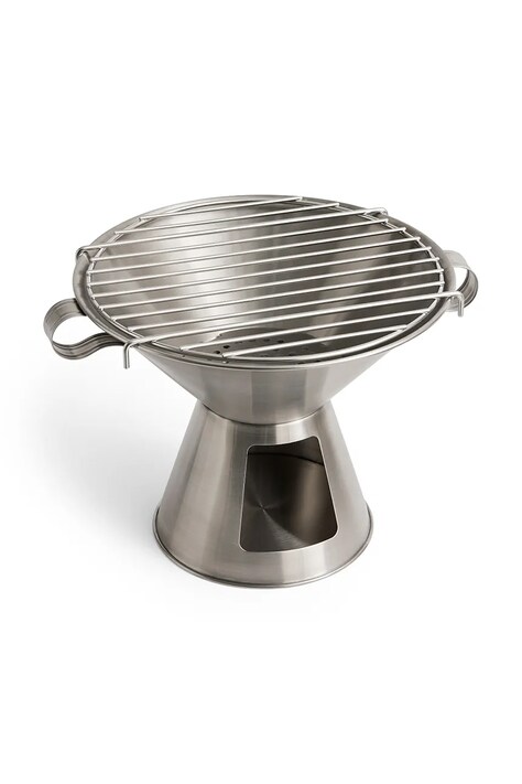 HAY grill przenośny ze stali nierdzewnej 25,5 x 34 x 40 cm AE950-A962