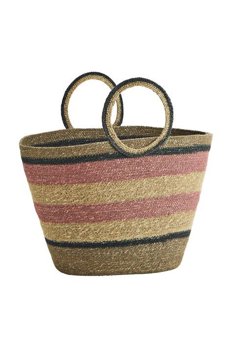 Madam Stoltz kosz z trawy morskiej 55 x 18 x 30 cm 560712