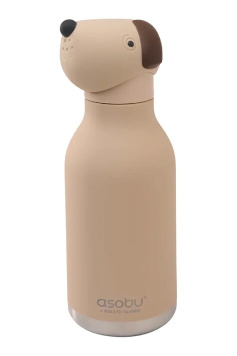Asobu butelka termiczna ze stali nierdzewnej 460 ml SBV44 BEIGE DOG