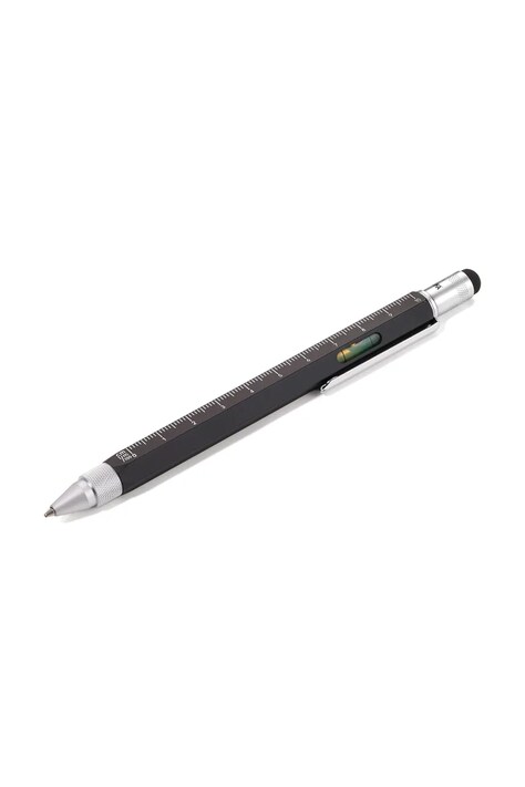 Troika stilou multifuncțional din alamă 15 cm TRPIP20/BK
