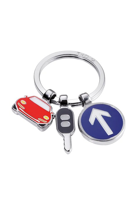 Troika brelok z metalu 6 x 6 cm TRKR11-18/CH
