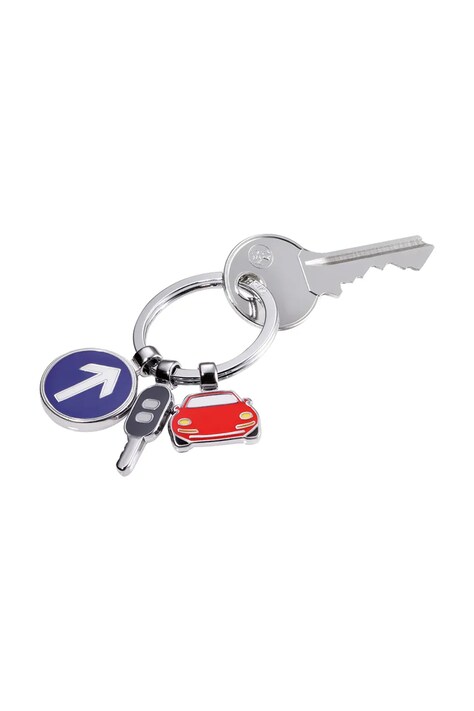 Troika brelok z metalu 6 x 6 cm TRKR11-18/CH