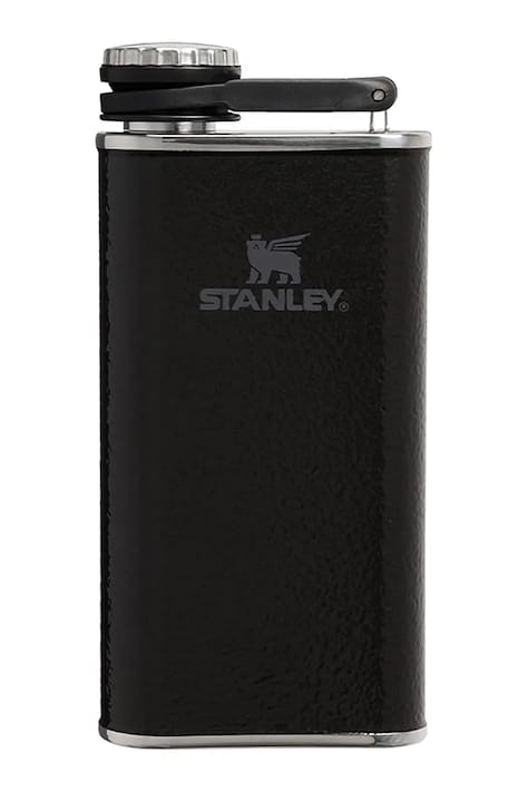 Stanley piersiówka ze stali nierdzewnej Classic 0.23L Hammertone czarna 10-00837-0071