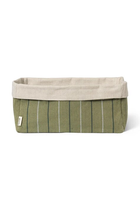 ferm LIVING coș de pâine Ito culoarea verde