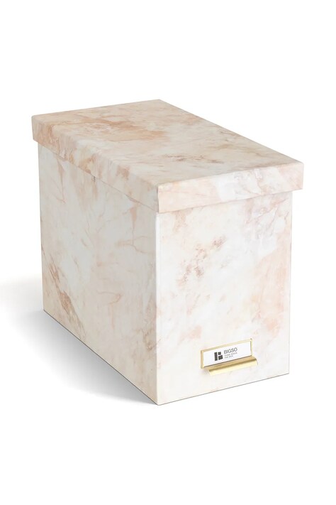 Úložná krabica Bigso Box of Sweden béžová farba