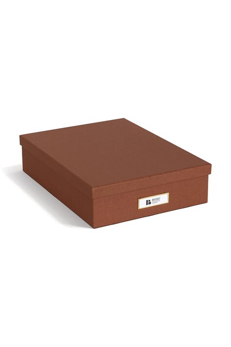 Bigso Box of Sweden cutie de depozitare A4 culoarea maro