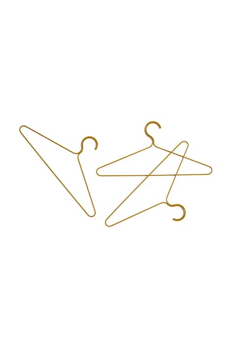 HAY zestaw wieszaków Colour Hanger 23 x 43 cm 3-pack kolor żółty