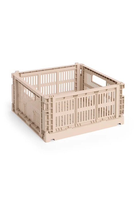 Úložný box HAY Colour Crate M /14 x 26,5 x 34,5 cm růžová barva