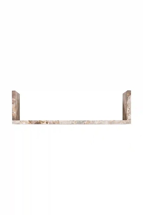 Настінна полиця House Doctor HDMarr 14 x 50 cm колір бежевий