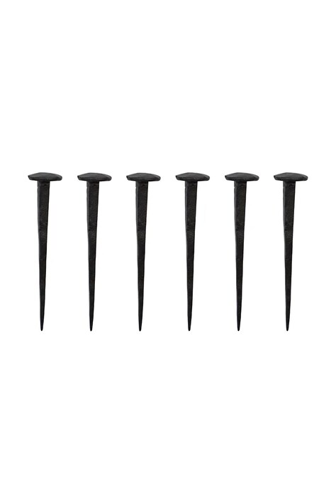 House Doctor zestaw wieszaków ściennych HDWall 8 cm kolor czarny