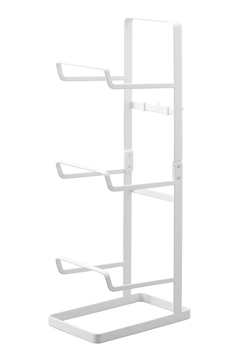 Yamazaki stojak na sprzęt fitness Tower 15 x 24 x 65,5 cm kolor biały