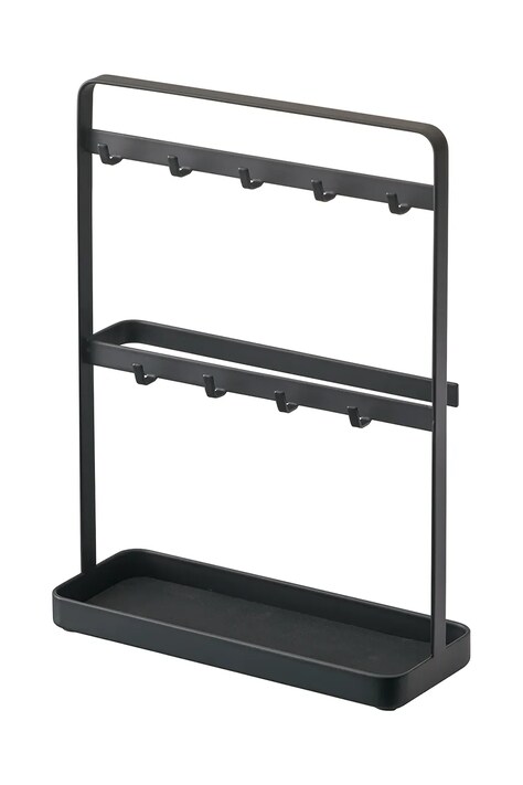 Yamazaki kulcs rendszerező Smart 20 x 7,5 x 27 cm fekete