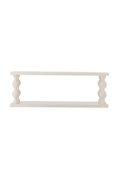 Ράφι τοίχου Bloomingville Salino 60 x 21,5 x 17 cm χρώμα: άσπρο