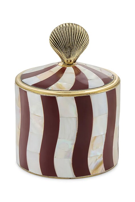Doing Goods pudełko z pokrywką Abby Shell Circus 14 x 9 x 9 cm kolor multicolor