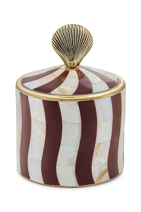 Doing Goods pudełko z pokrywką Abby Shell Circus 14 x 9 x 9 cm kolor multicolor
