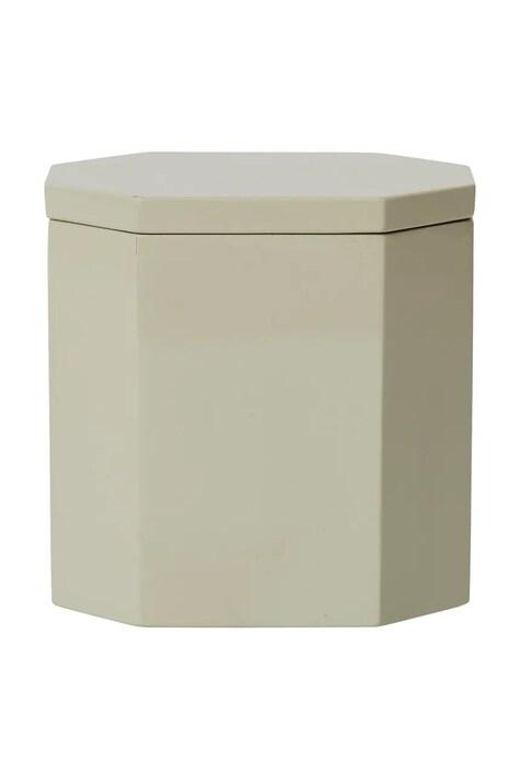 ferm LIVING recipient cu capac Nova 20 x 10 x 5 cm culoarea bej