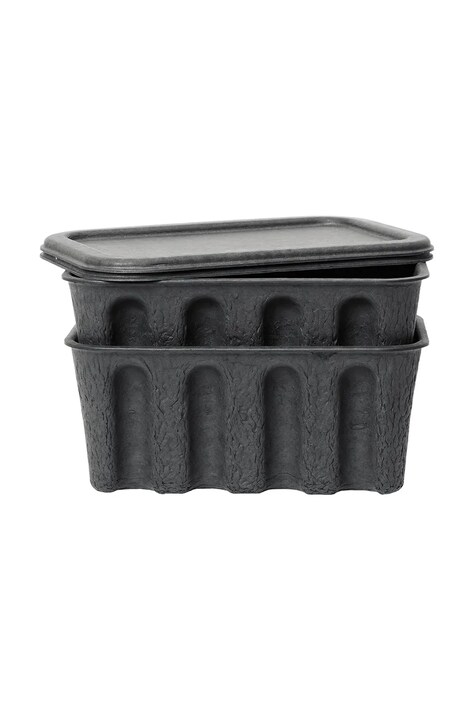 Úložný box ferm LIVING 30 x 15 cm šedá farba