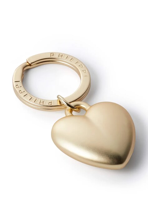 Philippi brelok My Heart 6,5 cm kolor żółty