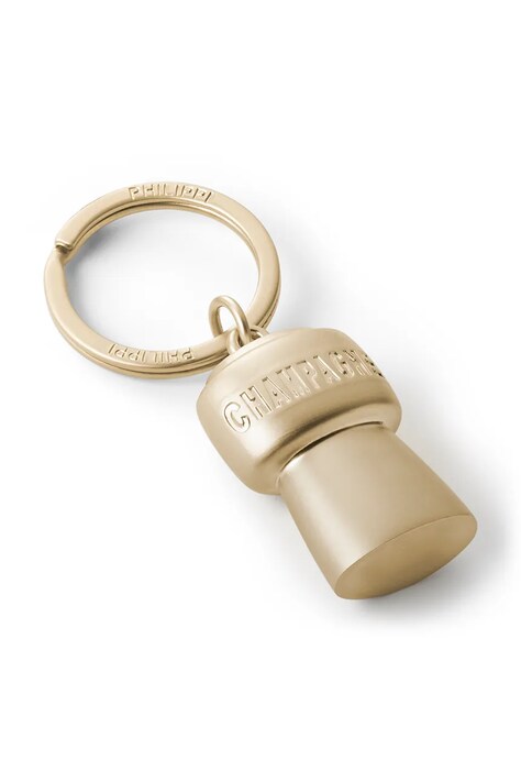 Philippi brelok Champagne 7 cm kolor żółty
