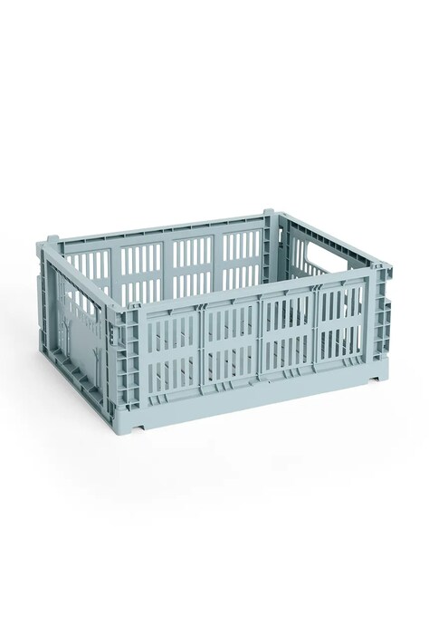 HAY pudełko do przechowywania Colour M/14 x 26,5 x 34,5 cm kolor niebieski