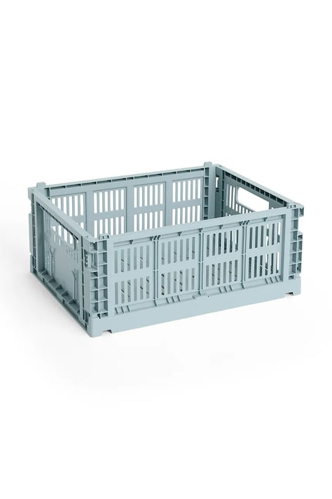 HAY pudełko do przechowywania Colour M/14 x 26,5 x 34,5 cm kolor niebieski