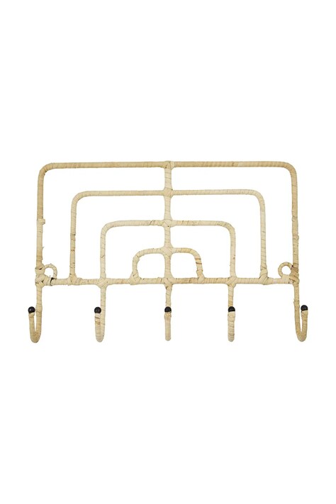 House Doctor wieszak ścienny HDRoom 30 x 20 cm kolor beżowy 267660009