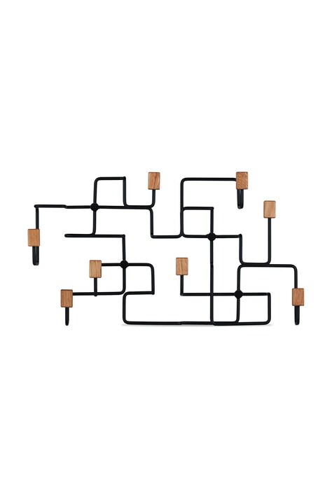 Gejst wieszak ścienny Underground 59 x 33 x 15 cm kolor czarny G10200