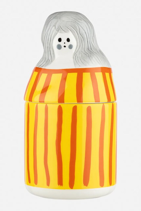 Marimekko pojemnik do przechowywania z kamionki 11,5 x 22,5 cm 075388-220