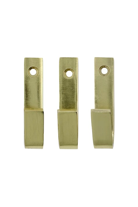 House Doctor zestaw haczyków ściennych ze stali nierdzewnej 7 x 1,5 cm 205343005