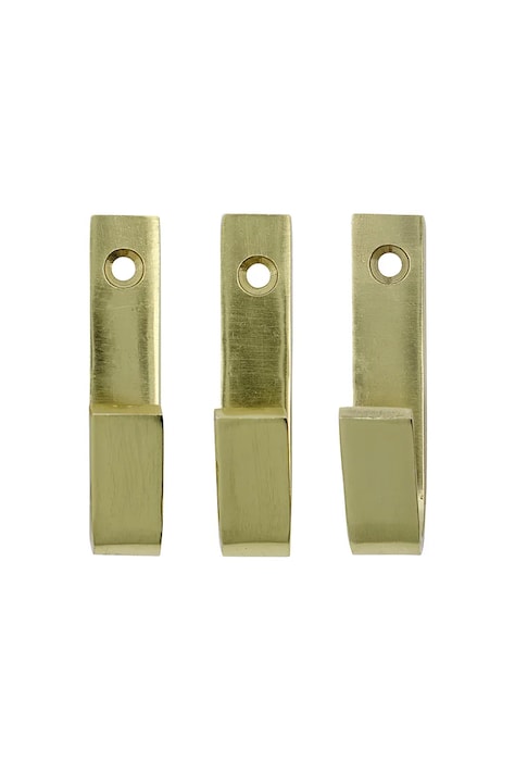 House Doctor zestaw haczyków ściennych ze stali nierdzewnej 7 x 1,5 cm 205343005