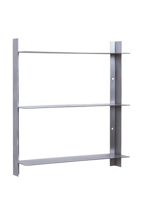 Hübsch Półka wisząca ze stali nierdzewnej 41 x 11 x 46 cm 992140