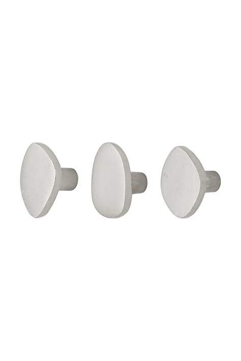 Bloomingville zestaw haczyków ściennych z aluminium 4 x 3 x 4 cm 82069423