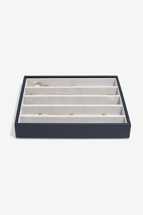 Organizér na šperky Stackers tmavomodrá farba