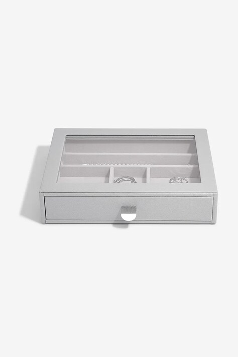 Stackers cutie de bijuterii culoarea gri, 0