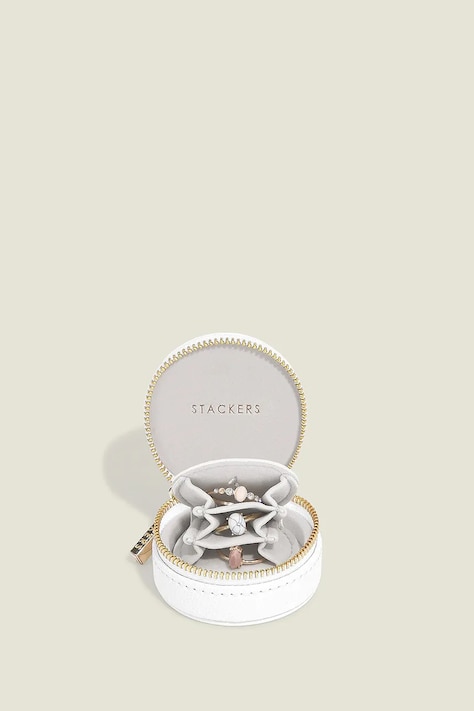 Stackers scatola da viaggio per bigioteria colore bianco 0