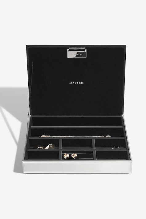 Stackers szkatułka na biżuterię kolor szary 0